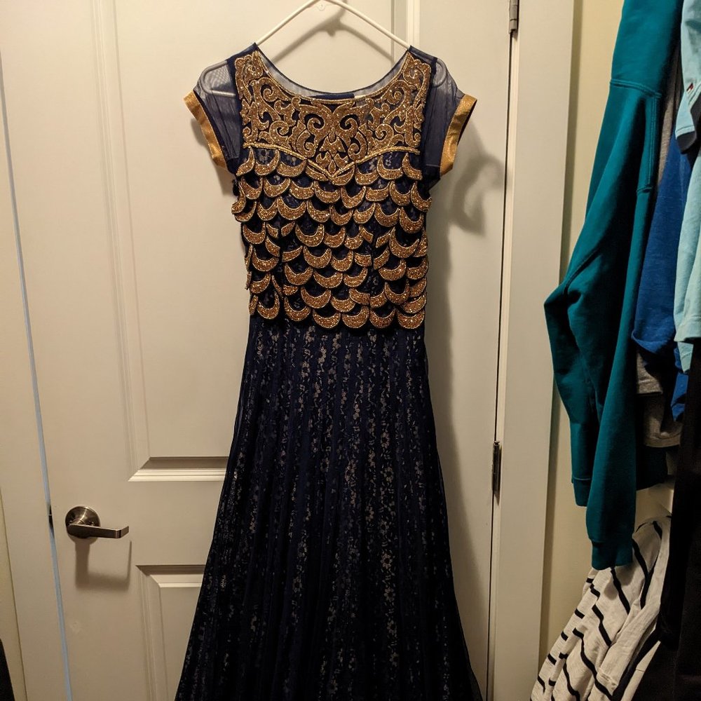 Floor Length Indian Anarkali/Gown